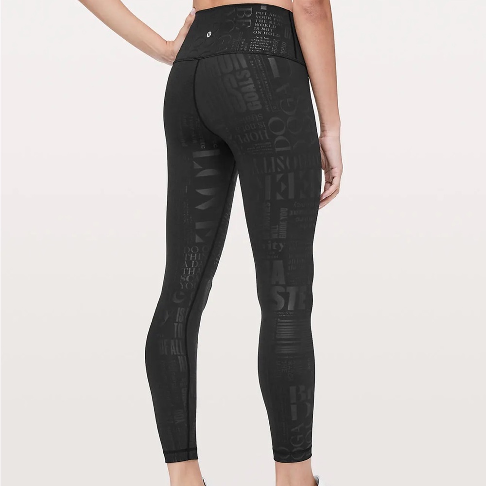 RARE lululemon 20 year anniversary leggings